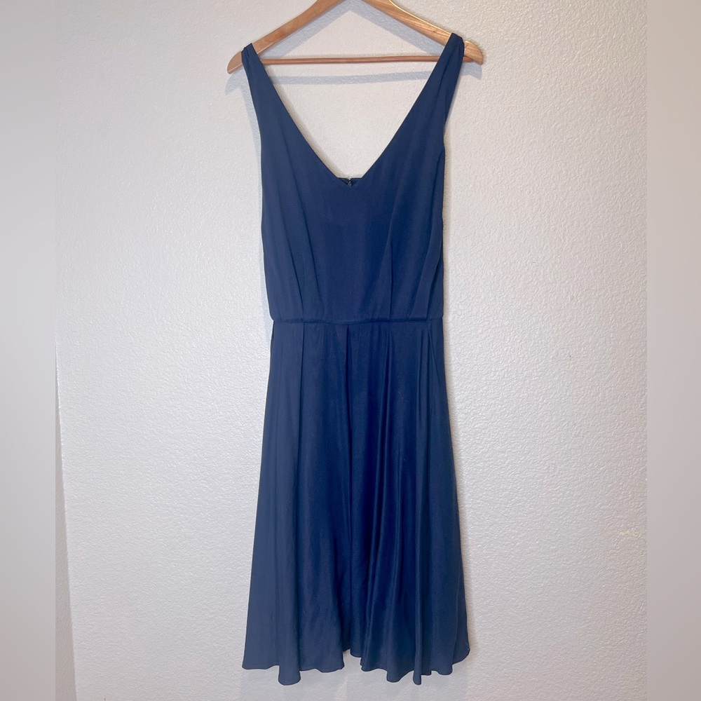 ModCloth Navy Tie Back Dress, 2X